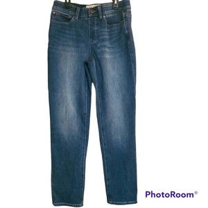 Soft Surroundings Ultimate Denim Relaxed Straight Jean, nightfall wash S…